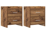 Bedside Tables 2 pcs Old Wood 40 x 30 x 60 cm Engineered Wood 8010976