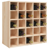 Wine Cabinet 56x25x56 cm Solid Wood Pine 821537