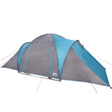 Family Tent Dome 6-Person Blue Waterproof 4009387
