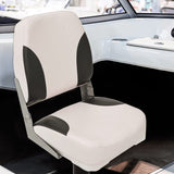 Boat Seats 2 pcs with Pedestal Height Adjustable 360&deg Rotatable 3294968