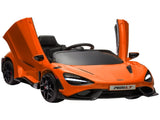 McLaren 765LT Licensed 12V Kids Electric Ride on Car with Butterfly Doors, Remote Control, Transport T3398P348433
