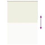 Roller Blind Blackout 160 x 230 cm off White 240176