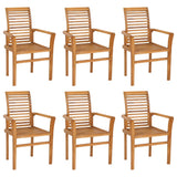 ZNTS 7 Piece Garden Dining Set Solid Teak Wood 3059598