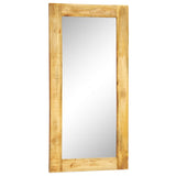 Wall Mirror with Solid Wood Frame 120 x 60 cm 241089