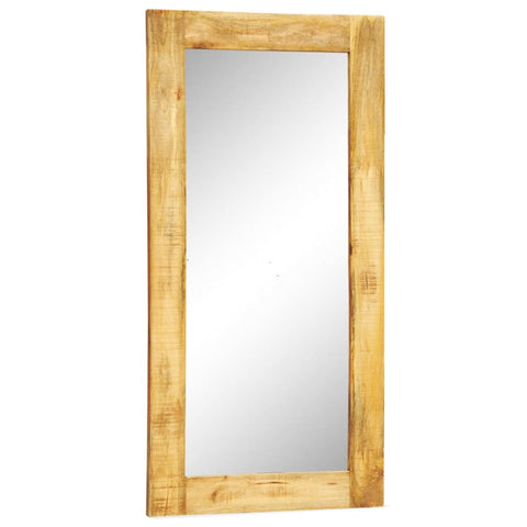 Wall Mirror with Solid Wood Frame 120 x 60 cm 241089