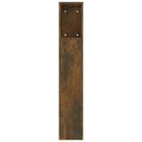 Headboard Cabinet Smoked Oak Engineered wood Standard 817276