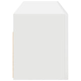 ZNTS Bathroom Wall Cabinet White 100x25x30 cm Engineered Wood 860094