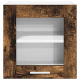 Hanging Cabinet with Storage 2 pcs Smoked Oak 40 x 31 x 40 cm 884203