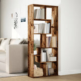 Room Divider Bookcase Old Wood 67x25x161.5 cm Engineered Wood 858082