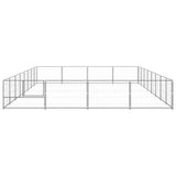 Dog Kennel Silver 32 m Steel 3082154