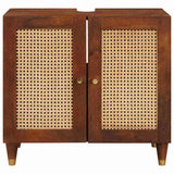 Sink cabinet with Shelf Brown 62 x 33 x 58 cm Engineered wood 4018899