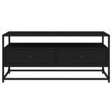 TV Cabinet Black 100x35x45 cm Engineered Wood 826305