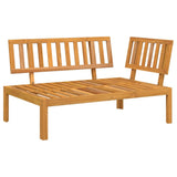 Garden Pallet Corner Sofa Solid Wood Acacia 365844