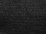 Sunshade Sail 160 g/m Black 7x7 m HDPE 311720