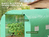 Sprinkler System Polytunnel Greenhouse, 3 x 2m, Green T3398P320014