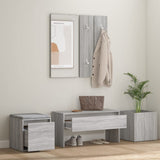 Hallway Furniture Set Grey Sonoma Engineered Wood 3120201
