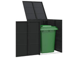 Box Garbage Bin Box Black 65 x 80 x 115 cm Polyethylene 42008240