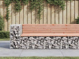 Garden Bench Douglas wood Solid Douglas wood Compact Durable 834384