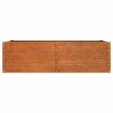 Garden Raised Bed Rusty 160x80x45 cm Corten Steel 151958