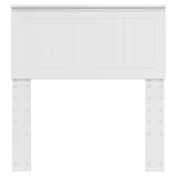 Headboard Gloss White Engineered wood 888478