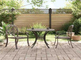 Bistro Set Bronze Cast aluminium Standard Ergonomic Bistro Set 3216322