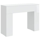 Coffee Table High Gloss White 102 x 35 x 75 cm Engineered Wood 899931