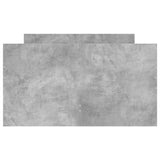 Bed Frame without Mattress Concrete Grey 75x190 cm Small Single Small Single 3207388