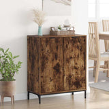 Sideboard Smoked Oak 69.5 x 33 x 82 cm Engineered Wood 883429
