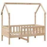 Kids Bed Frame with Drawers without Mattress 80x160 cm Solid Wood 3302041