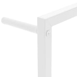 Towel Rack White 60x10x116 cm Steel 336121