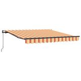 Retractable Awning Yellow and Orange 350 x 250 cm 3330253