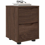 Bedside Tables with Drawer 2 pcs Brown Oak 30.5 x 30 x 43 cm 888812