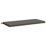 2-Piece Bench Cushions SOEST 2 pcs 100% Polyester Grey 949333