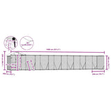 Outdoor Dog Kennel with Roof Silver 14x2x2.5 m Galvanised Steel 3190469