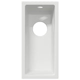 Kitchen Sink White 21 x 44 x 14 cm Granite 4012358