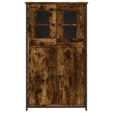 Highboard Smoked Oak 62x32x106.5 cm Engineered Wood 834207