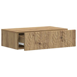Wall-Mounted Side Table Artisan Oak 87.5 x 34.5 x 17 cm 898844