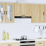 Kitchen Wall Cabinet Porto Sonoma Oak Engineered Wood 854080