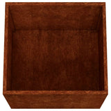 Planters 2 pcs 42x40x39 cm Corten Steel 821550