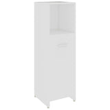 3 Piece Bathroom Furniture Set White Engineered Wood 3056907