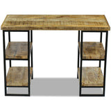 Office Desk Mango Wood 110x50x76 cm 243333