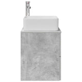 Wall-Mounted Sink Vanity Concrete Grey 49.5 x 41 x 63 cm 890273