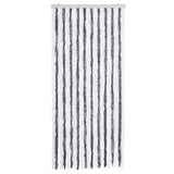 ZNTS Insect Curtain Grey and White 90x200 cm Chenille 315124