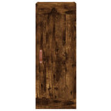 Wall Mounted Cabinet Smoked Oak 34.5x34x90 cm Engineered Wood 830481