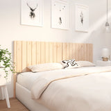 Bed Headboard 205.5x4x100 cm Solid Wood Pine 818890