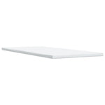 ZNTS Box Spring Bed with Mattress Light Grey 90x200 cm Velvet 3285257