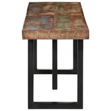 Bench 160 cm Solid Wood Reclaimed and Steel 4006412