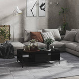 Coffee Table High Gloss Black 103.5x60x35 cm Engineered Wood 806029