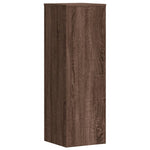 Plant Stands 2 pcs Brown Oak 33x33x100 cm Engineered Wood 3307888