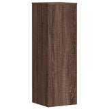 Plant Stands 2 pcs Brown Oak 33x33x100 cm Engineered Wood 3307888